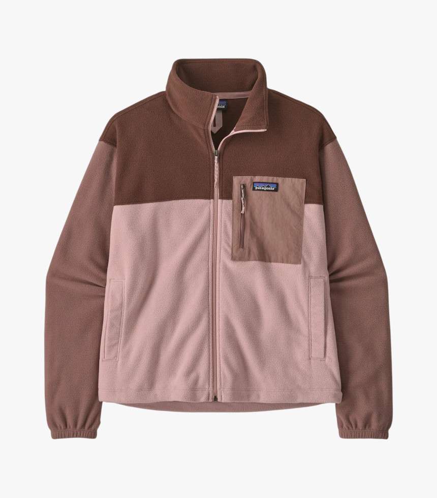 Veste Micro D mauve