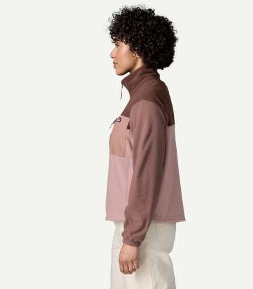 Veste Micro D mauve