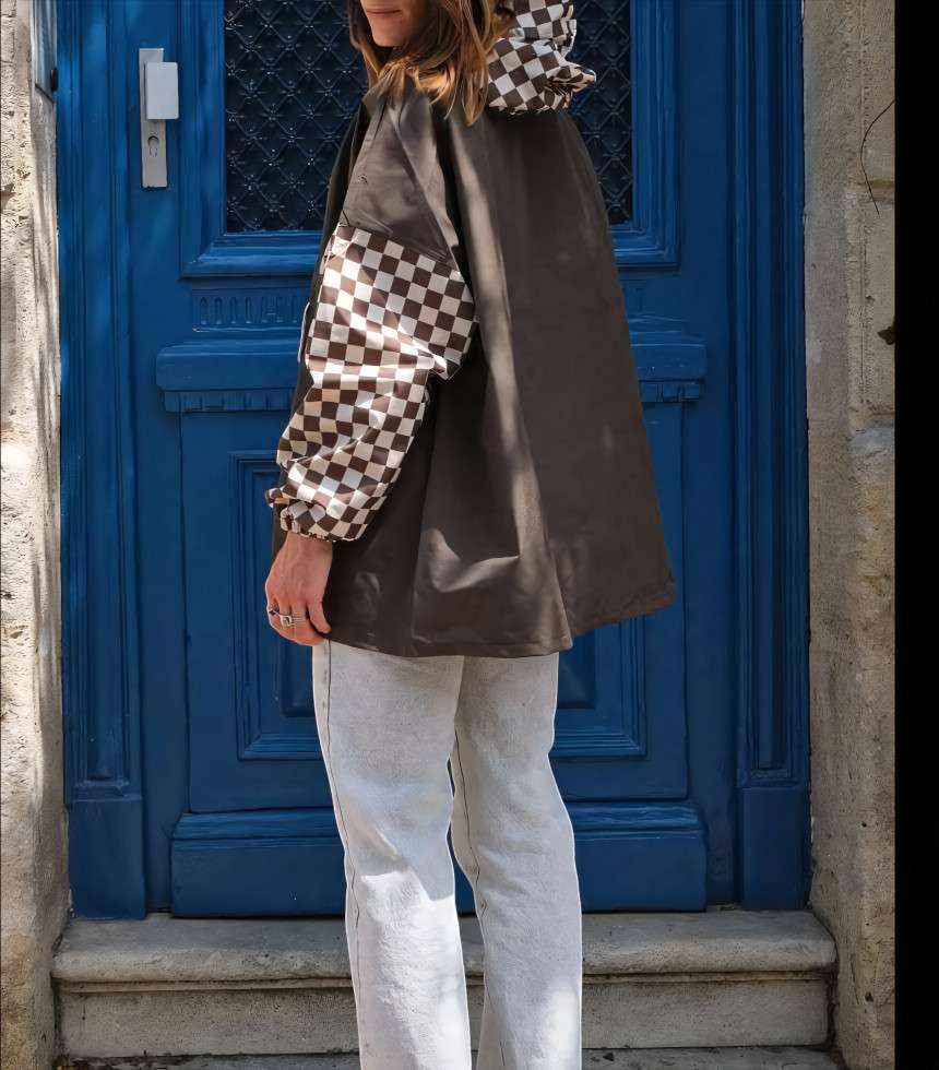 Poncho de pluie court...