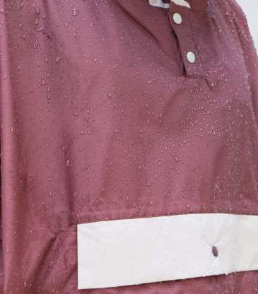 Poncho long chocolate zebra