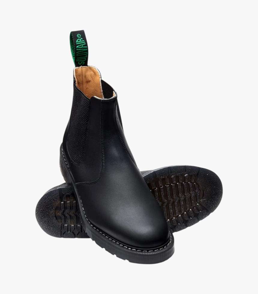 Dealer Boots cuir Greasy noir
