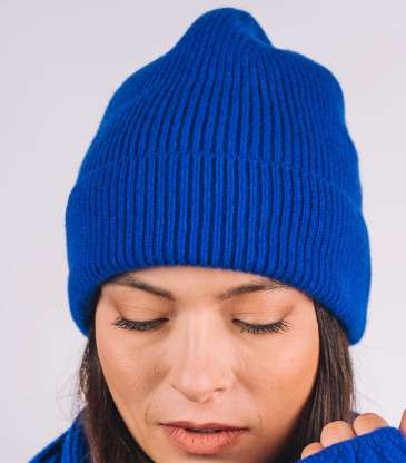 Bonnet Grand-Bé bleu électrique