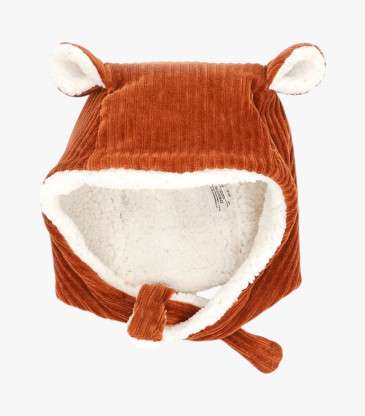 Bonnet velours réversible...