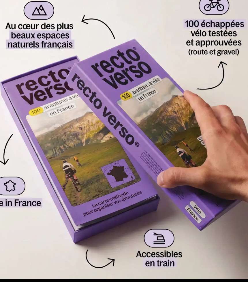 Carte 100 randonnées vélo...