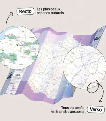 Carte 100 randonnées vélo France