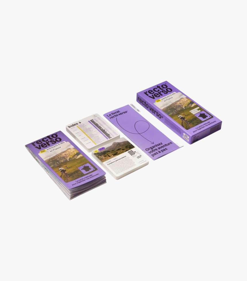 Carte 100 randonnées vélo France