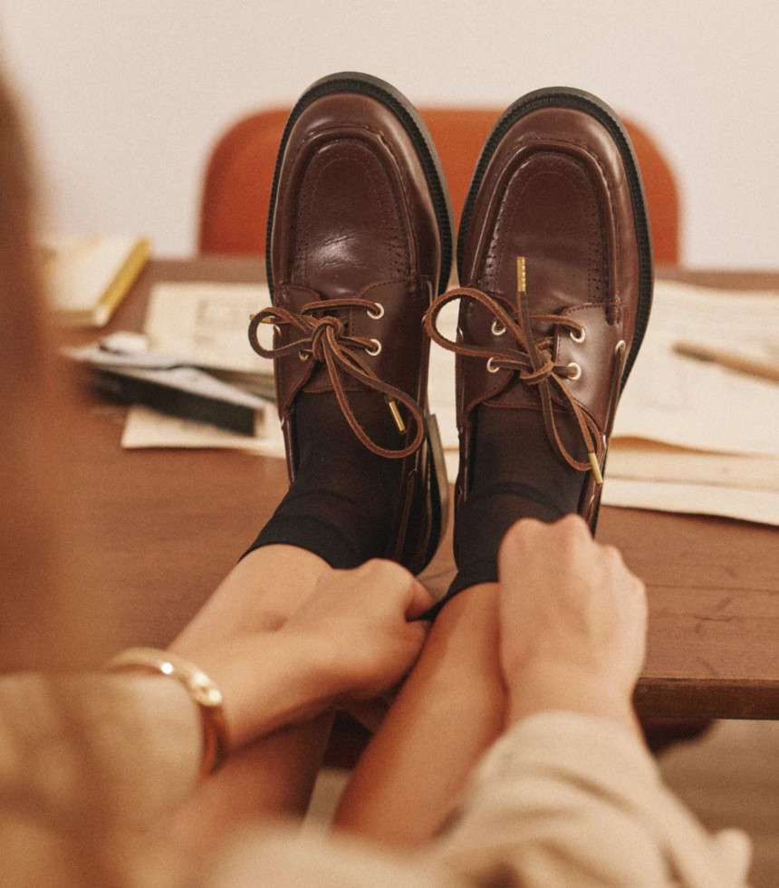 Derbies Niza cuir marron