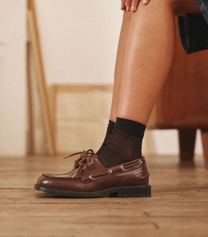 Derbies Niza cuir marron