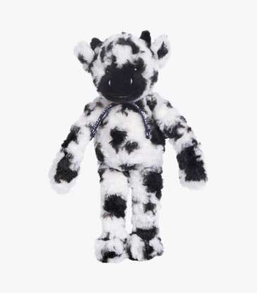 Peluche vache Suzette noir et blanc