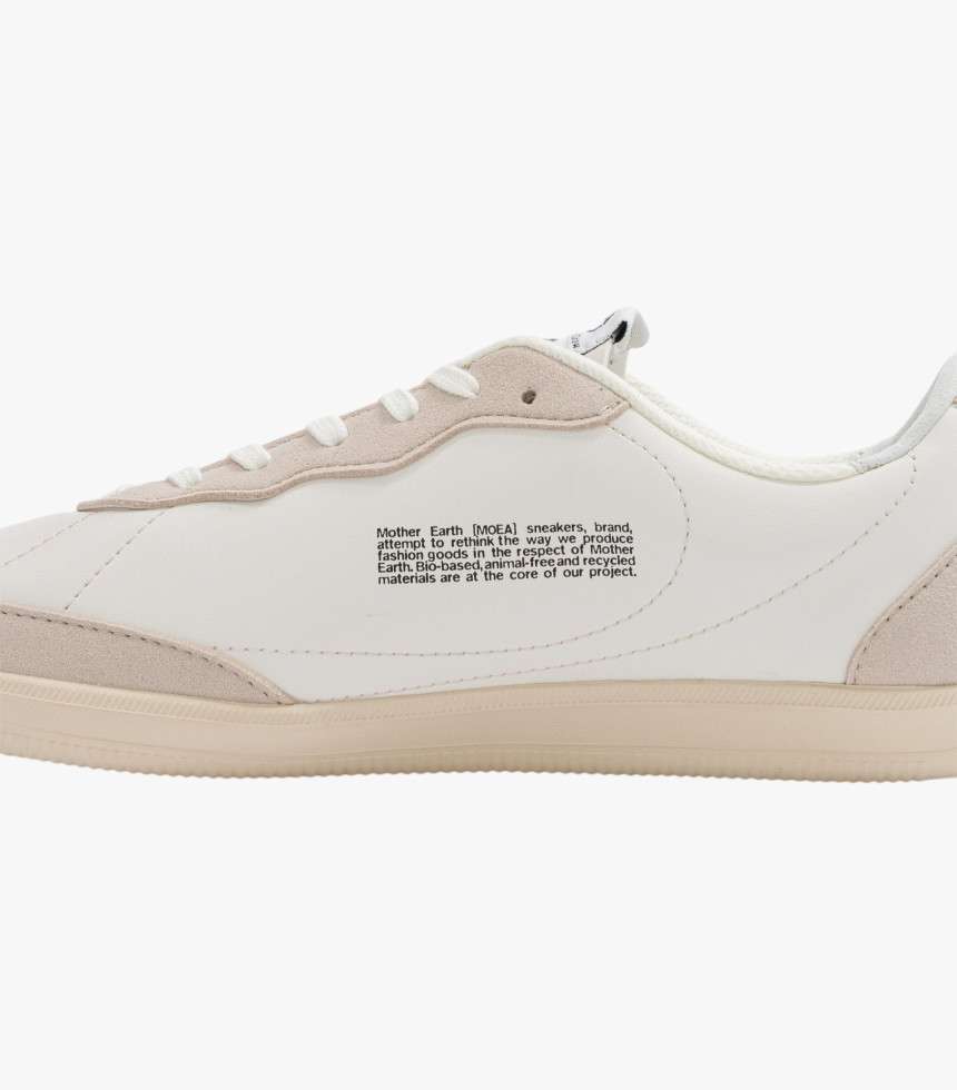 Baskets Flow beige et vert