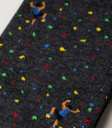Chaussettes The Wall noir