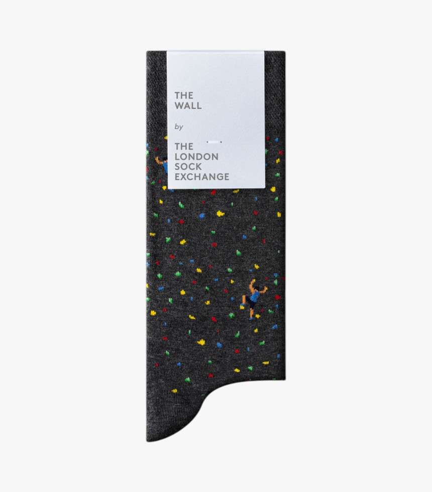 Chaussettes The Wall noir
