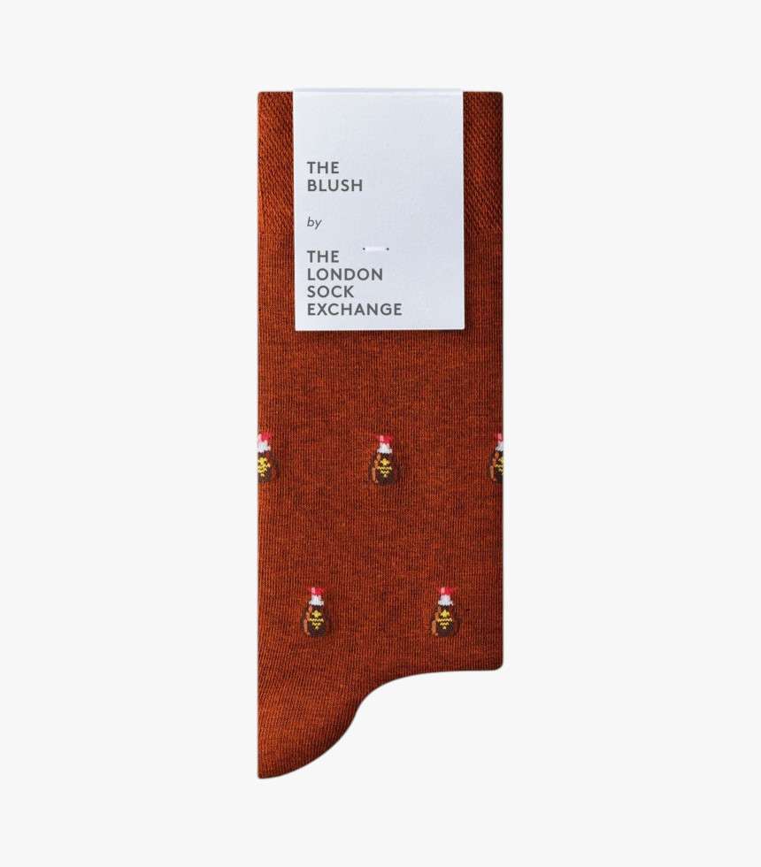 Chaussettes The Soy marron