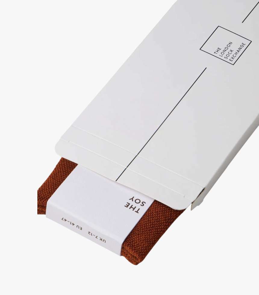 Chaussettes The Soy marron