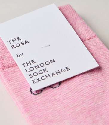 Chaussettes The Rosa rose