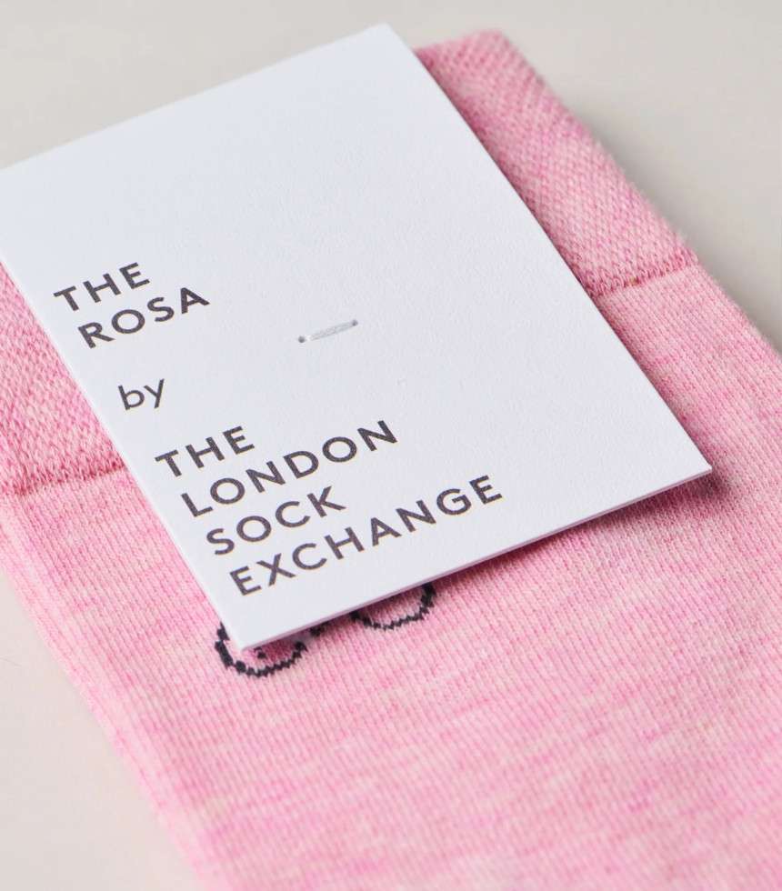 Chaussettes The Rosa rose