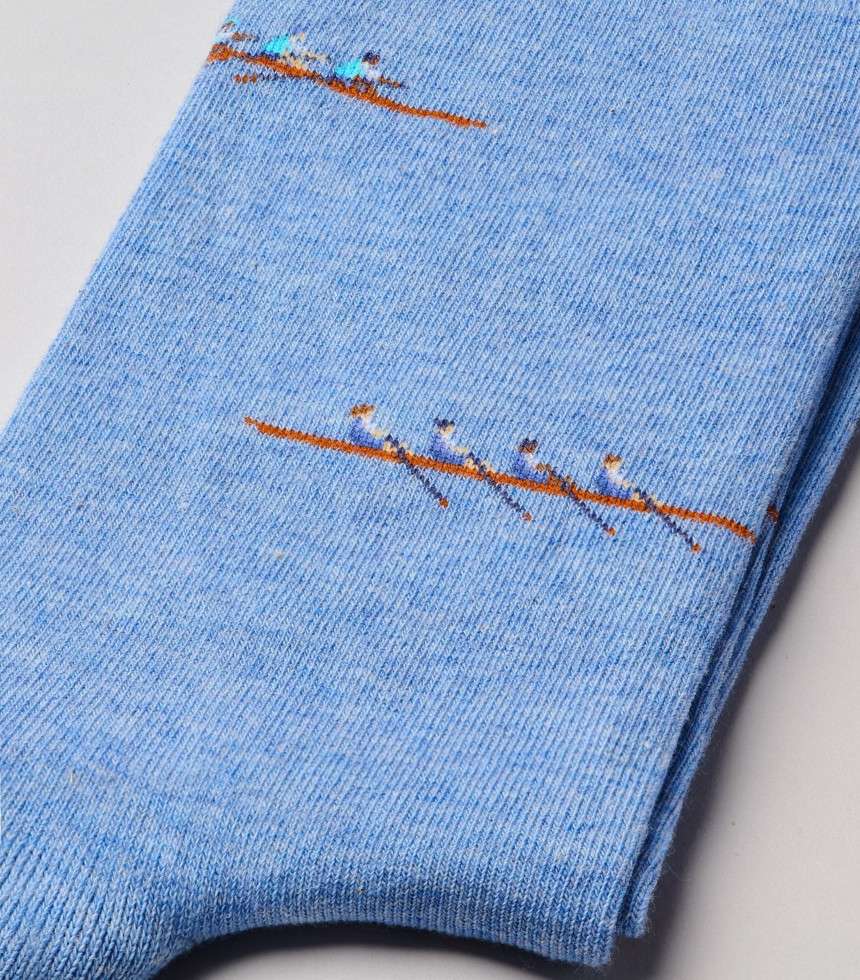 Chaussettes The Regatta bleu