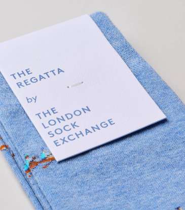 Chaussettes The Regatta bleu