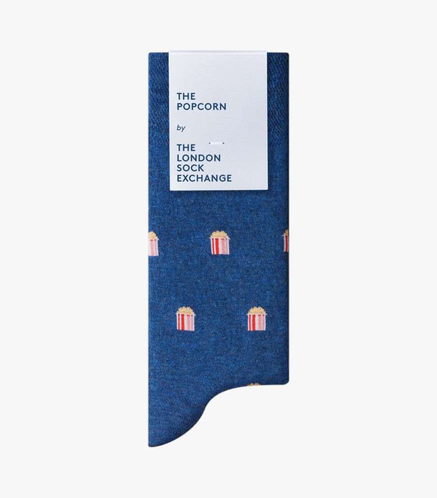 Chaussettes The Popcorn bleu