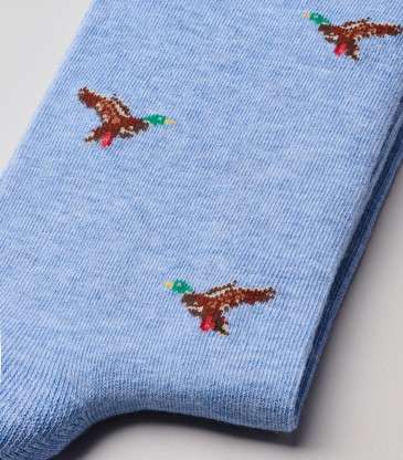 Chaussettes The Mallard bleu canard