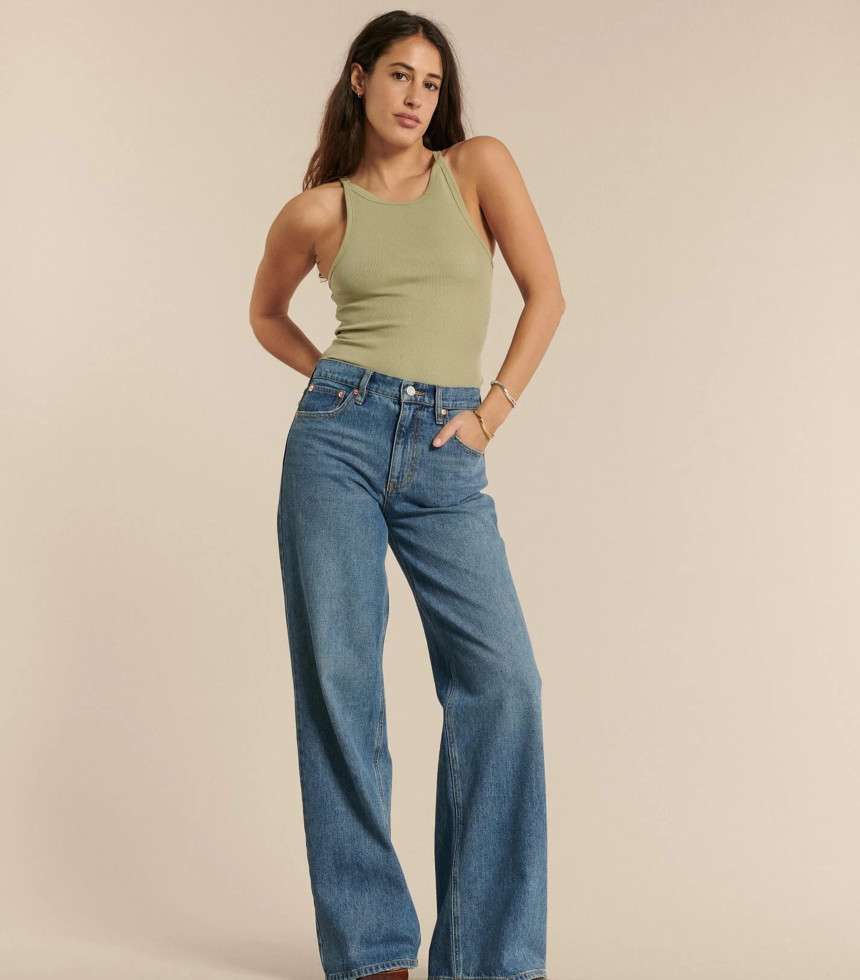 Jean large Joie ash blue