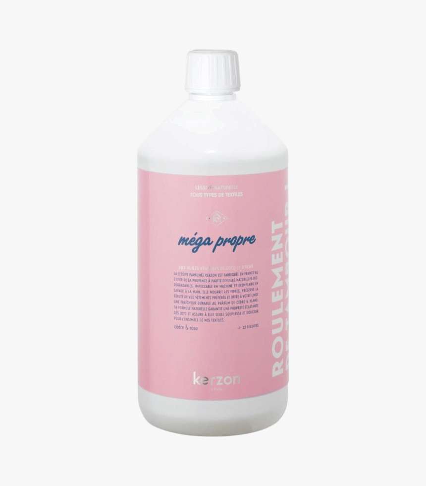 Lessive parfumée Méga Propre cèdre et rose 1 L