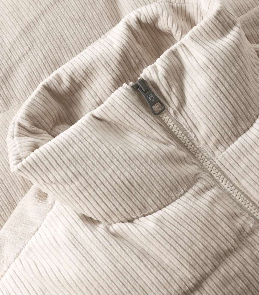 Veste Corduroy gris clair