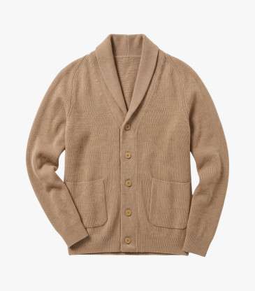 Cardigan laine mérinos kelp...