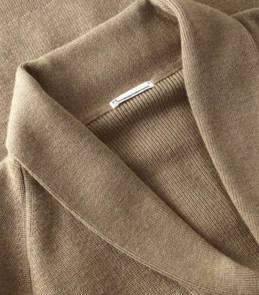 Cardigan laine mérinos kelp melange