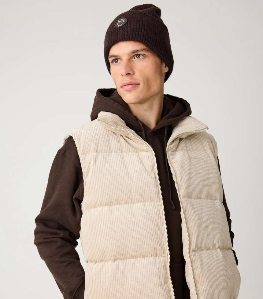 Veste Corduroy gris clair