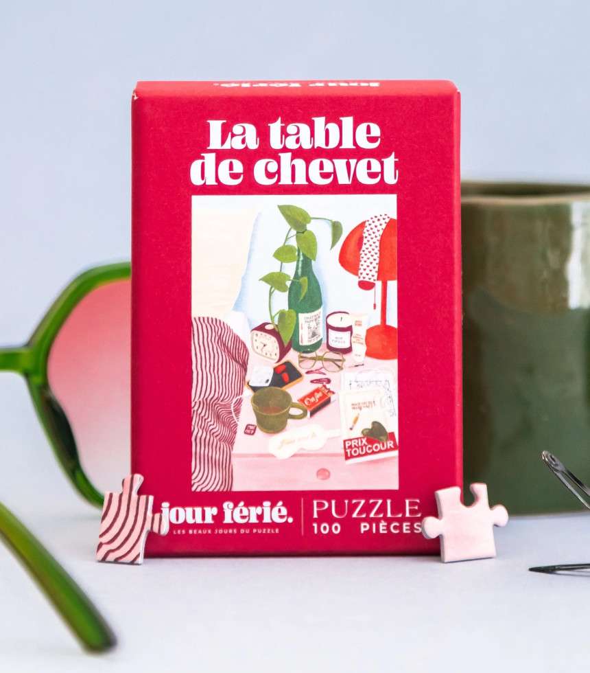 Puzzle 100 pièces La table de chevet