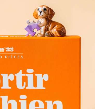 Puzzle 1000 pièces Sortir le chien
