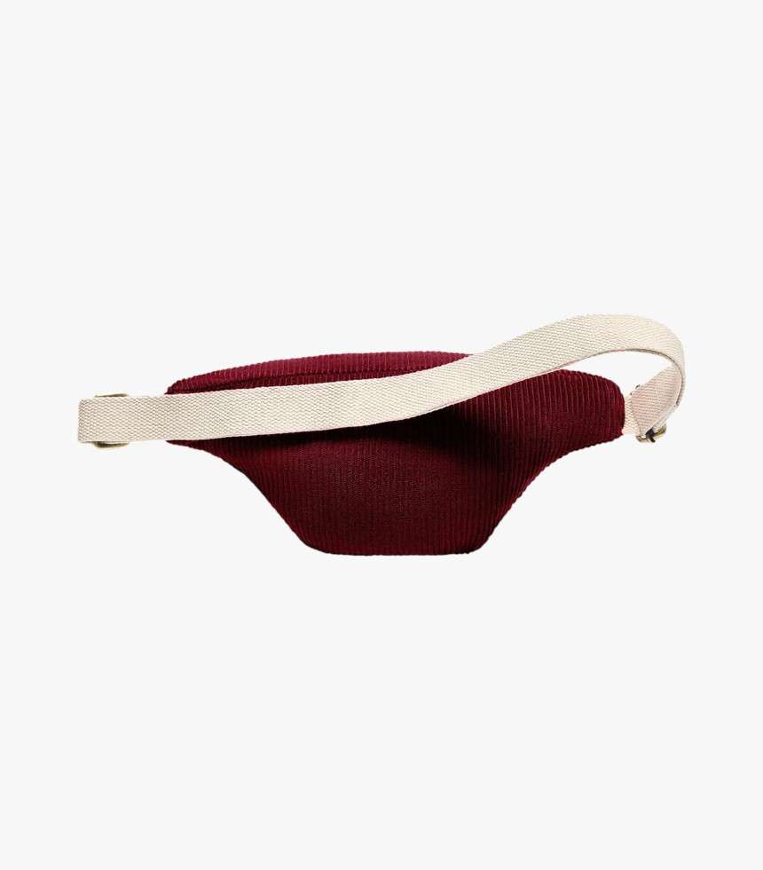 Sac banane Olivia velours bordeaux