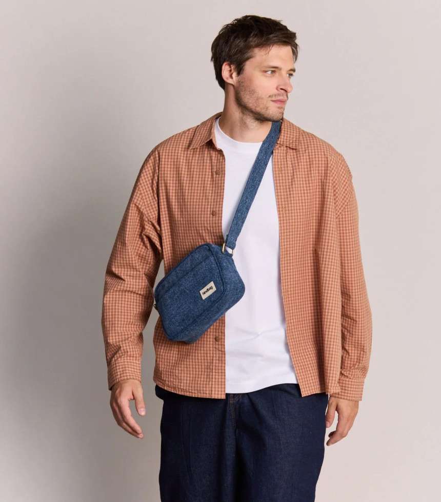 Sac Nino denim bleu foncé