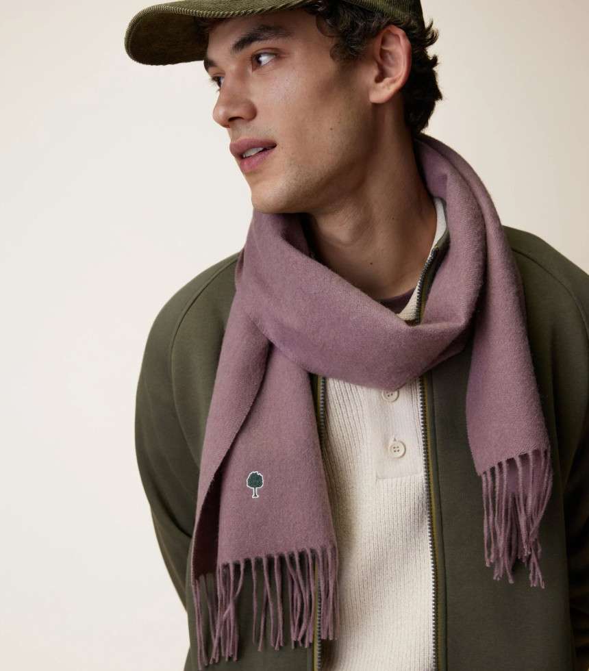 Echarpe Scarf mauve