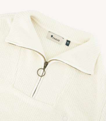 Pull Ardenne écru
