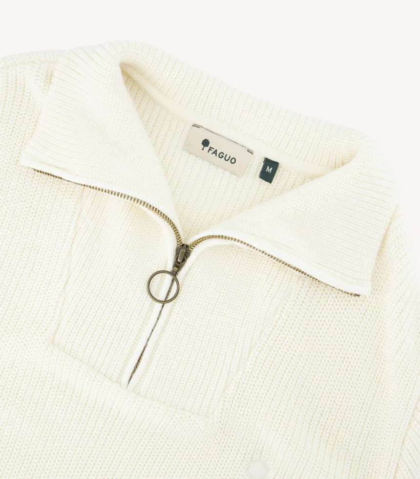 Pull Ardenne écru