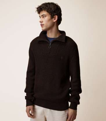 Pull Ardenne chocolat