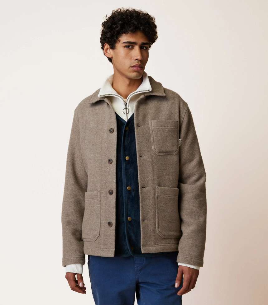 Veste Lorge beige chiné