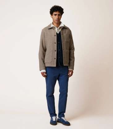 Veste Lorge beige chiné