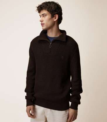 Pull Ardenne chocolat