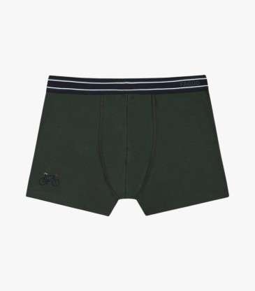Trio de boxers kaki et camel