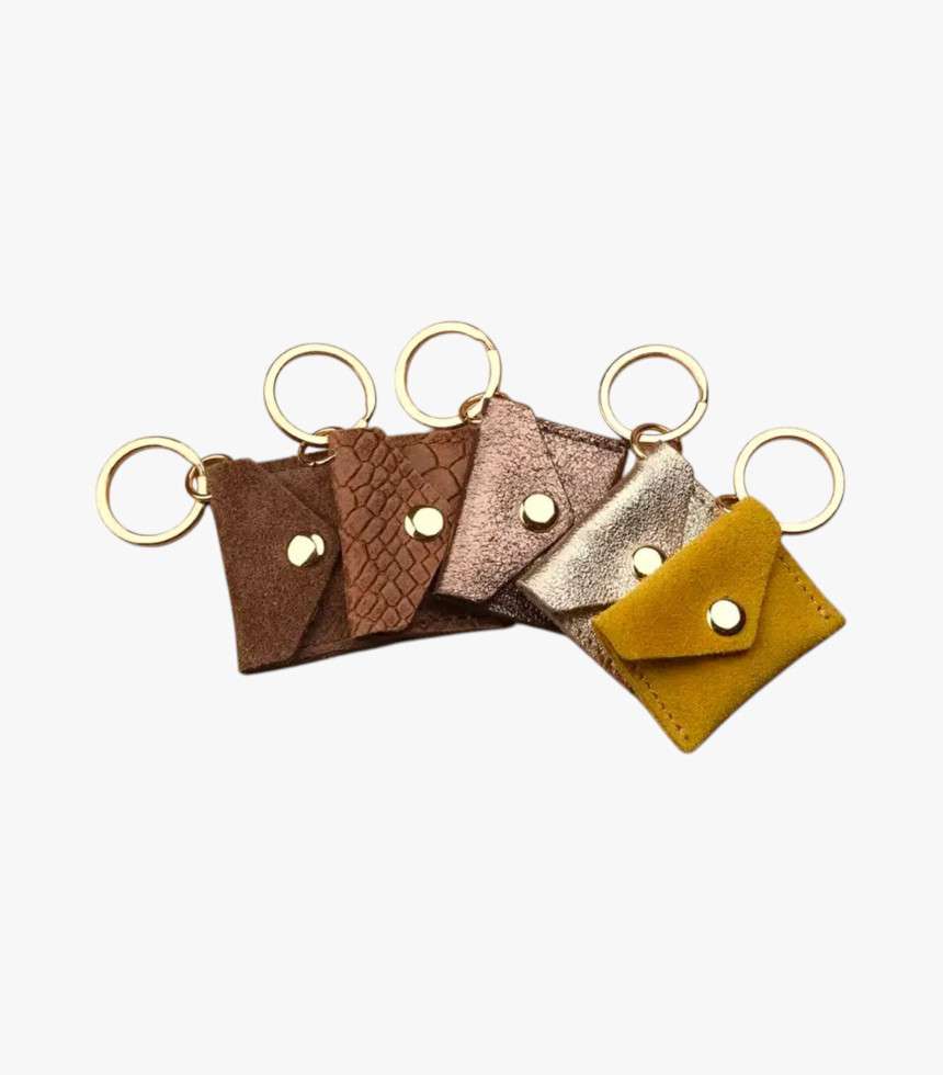Porte-clés Mini Enveloppe camel