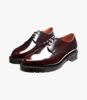 Chaussures Gibson 3 œillets bordeaux rub-off