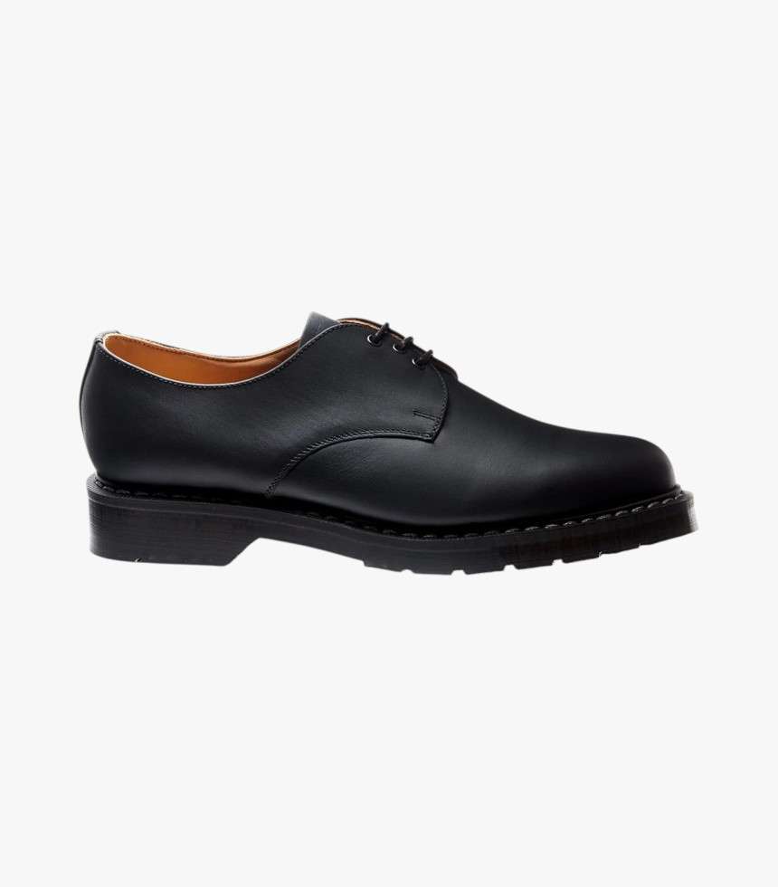 Chaussures Gibson 3 œillets cuir gras noir