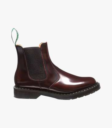 Dealer Boots burgundy rub-off