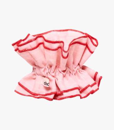 Maxi chouchou carreaux rose...
