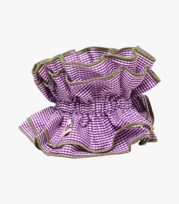 Maxi chouchou vichy violet