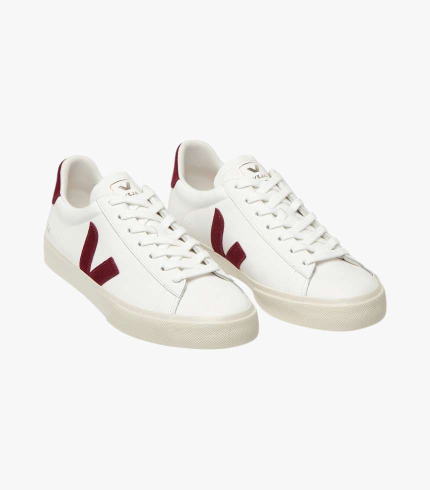 Baskets Campo Leather blanc...