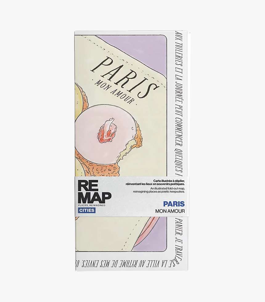 Carte géographique Paris Mon Amour